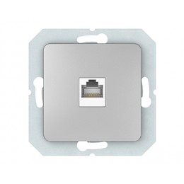 Компьютерная розетка Vilma SL2500, одноместная (1ХRJ45 CAT5E UTP), без рамки