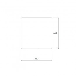 Компьютерная розетка Vilma ST150, двухместная (2ХRJ45 CAT5E UTP), без рамки