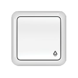 Кнопка для звонка Vilma LX200, 1-клавишная, белая