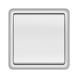 Переключатель Vilma ST150, 1-клавишный, с рамкой, серый