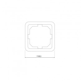 Рамка Vilma SP300, 1-местная