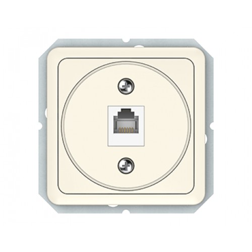 Телефонная розетка Vilma SP300, одноместная (1ХRJ11), без рамки Vilma