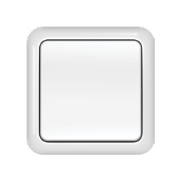 Переключатель Vilma LX200, 1-клавишный