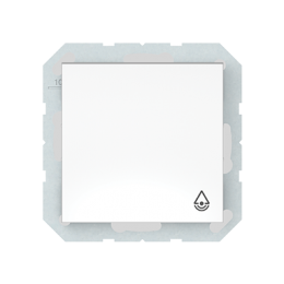 Кнопка IP44 Vilma QR1000, без рамки, белый