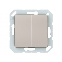 Выключатель Vilma SL250, 2-клавишный, без рамки