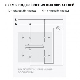 Выключатель Vilma XP500, 1-клавишный, 2-полюсный, с подсветкой, без рамки, антрацит