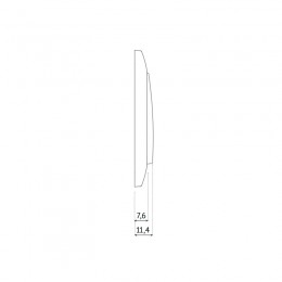 Рамка Vilma SL250, 4-местная, слоновая кость