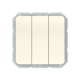 Выключатель Vilma LX200, 3-клавишный, без рамки